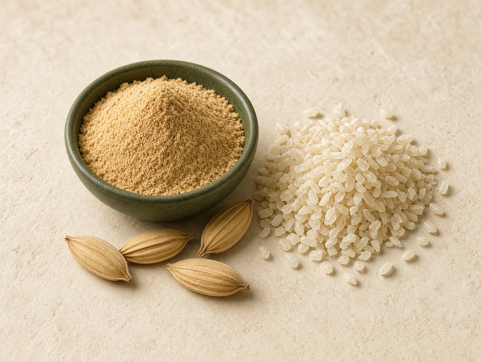 Rice by-products